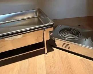 SM203Chafing Dish  Electric Double Burner 