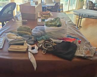 SM332Mystery Scarf And Miscellaneous Lot