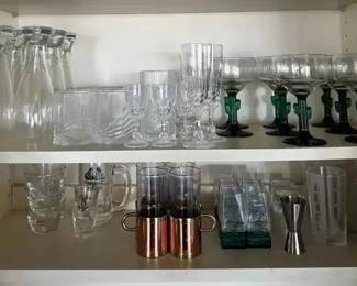SM217Cocktail  Bar Glass Mystery Lot