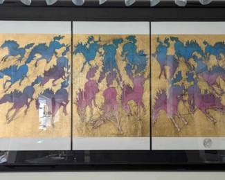 SM231VCavalcade I II III Triptych By Guillaume Azoulay