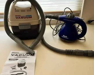 SM213Brinkmann Rechargeable Vacuum And Shark Steamer