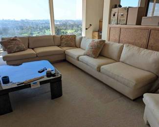 SM337Sectional Sofas With Accent Pillows 
