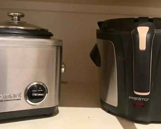 SM157Cuisinart Rice Cooker and Presto Profry 