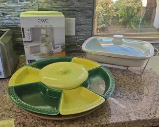 SM222Rotary Grater And Large Serving Dishes
