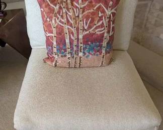 SM338Two Accent Chairs With Pillows 