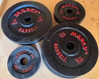 SM110Marcy Barbell Weights