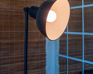 IKEA SKURUP Black Uplighter Floor Lamp