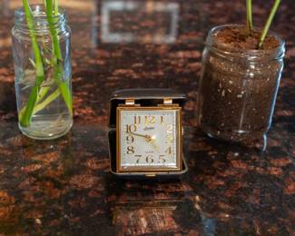 Vintage Linden Travel Alarm Clock