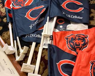 Chicago Bears Promotional Car Flags