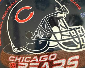 Chicago Bears Puzzle with Tin