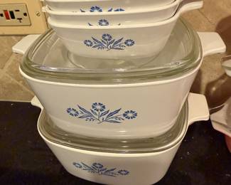 Vintage Corning Ware Blue Cornflower