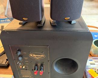 Klipich Woofer and Speakers