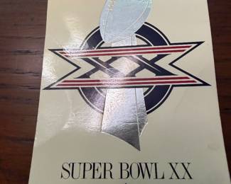 Chicago Bears Super Bowl XX Tickets