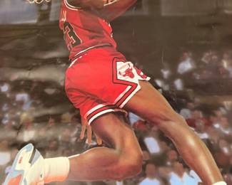 Michael Jordan Poster Promotion For McDonalds