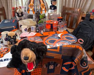 Chicago Bears Kitchen and Entertaining Collection- Who's brining the dip/chips?