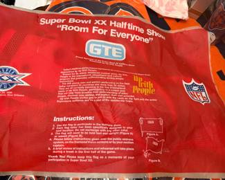 Super Bowl XX Halftime Show Flag