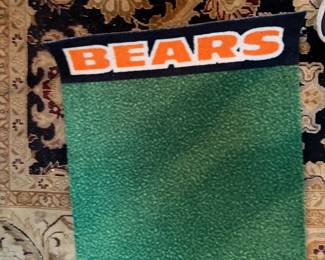 Chicago Bears 24x90 Putting Mat Has the C Logo