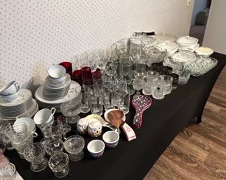 Fostoria American Clear Glassware Collection