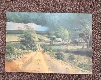 Rural Landscape with Storm by Marvin Sheppard fourth image