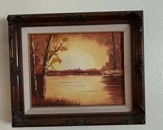 Robert Regis Dvork Landscape Oil Painting