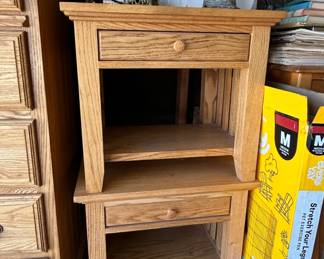 Mission Style Oak Nightstand