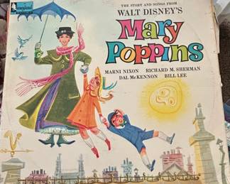 Vintage Walt Disney Disneyland Records Collection  Albums third image