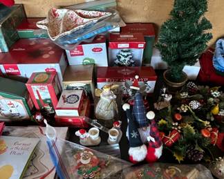 Assorted Holiday Decor and Christmas Ornament Lot third image