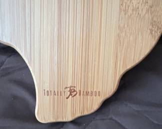 Totally Bamboo Destination Texas StateShaped Serving and Cutting Board third image