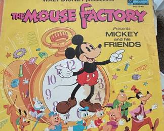 Vintage Walt Disney Disneyland Records Collection  Albums fourth image