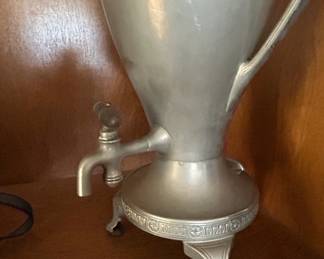 Vintage Pewter Samovar or Hot Beverage Urn second image