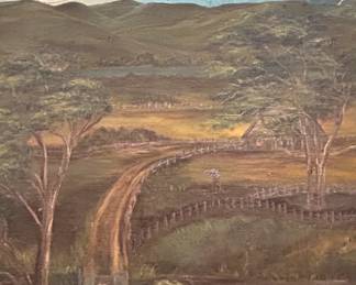 Rural Landscape with Storm by Marvin Sheppard second image