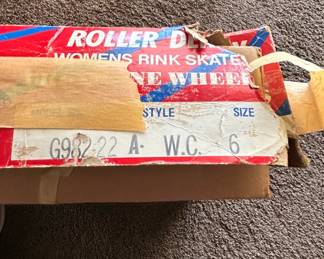 Vintage Roller Derby Roller Star Quad Skates with Urethane Wheels second image