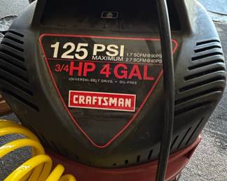 Craftsman Gallon OilFree Pancake Air Compressor Model  second image