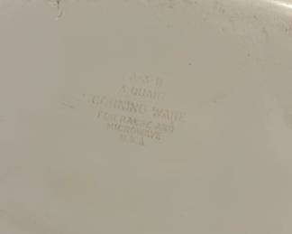 Corning Ware AB Quart Casserole Dish Spice O Life Pattern fourth image