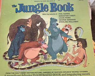 Vintage Walt Disney Disneyland Records Collection  Albums fifth image