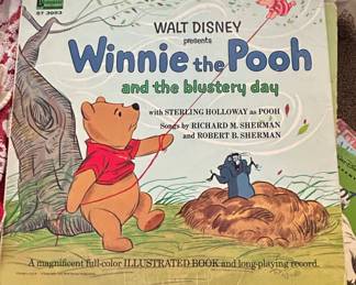 1967 Winnie the Pooh and the Blustery Day LP