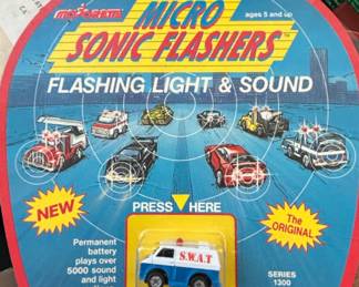 Majorette Micro Sonic Flashers S.W.A.T. Van Series  sixth image