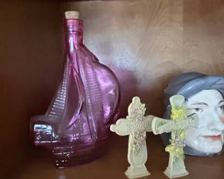 Vintage Ceramic Trio of Singing Nuns Figurine fourth image