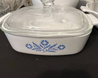 Vintage Corning Ware Blue Cornflower AB Casserole Dish third image