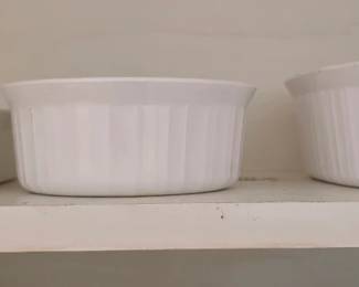 French White Corning Ware
