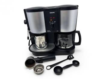 105 KrupsEspressoCappuccinoCoffeeMakerwCarafeAccessories