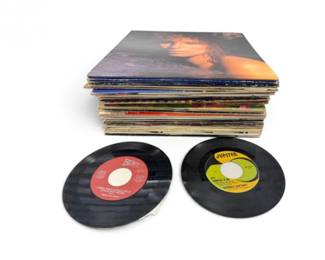 23 VinylRecord45RPMCollectionBeatlesJimBaileyMore