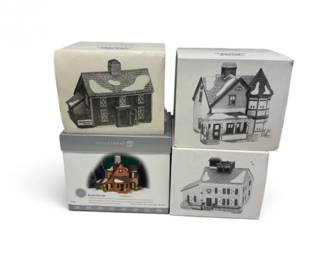 155 Department56NewEnglandVillageHomesCollection4Pieces