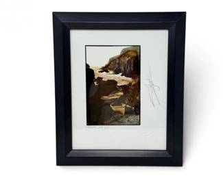 102 SignedGilesNormanNoltonCove87HandprintedPhotograph