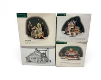 163 Department56NewEnglandVillageLandmarkBuildings4Pieces