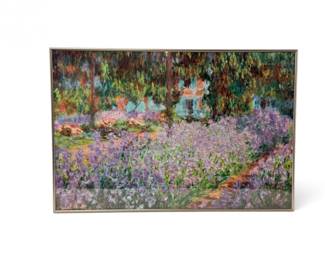 126 ClaudeMonetTheArtistsGardenatGivernyFramedPrint