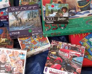 Assorted Practically New Puzzles