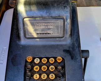 Antique Underwood Calculator