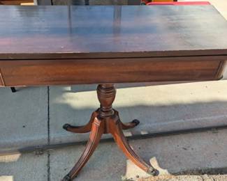 Mahogany Game/Card Table 