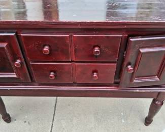 Vintage Wooden Sideboard